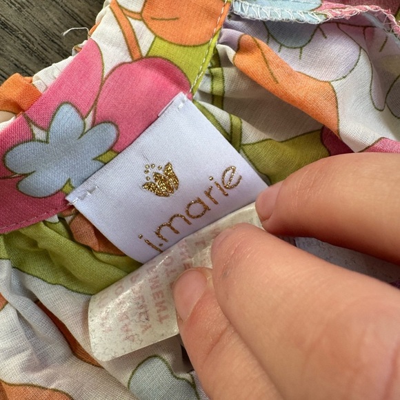 J.Marie The Ava Mae Long Sleeve Maxi Dress In Multi Floral - Picture 8 of 9